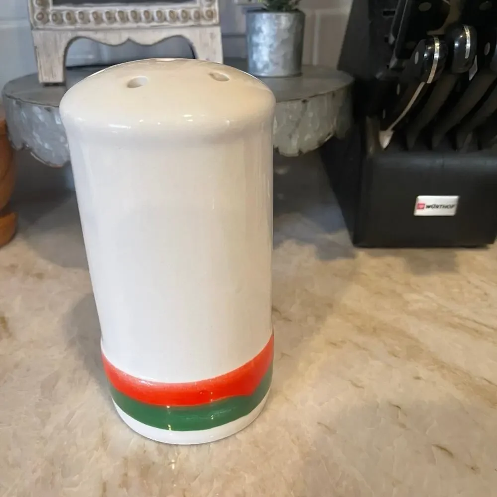 Vintage Ceramic Baldelli Italia Cheese Shaker Saks fifth avenue